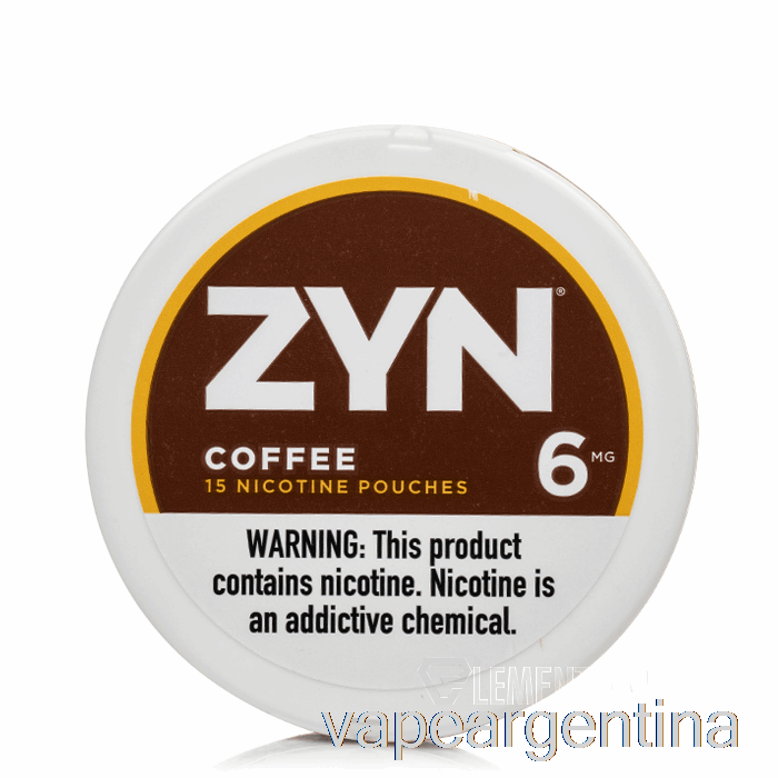 Bolsas De Nicotina Zyn - Café 6 Mg Vape Descartables